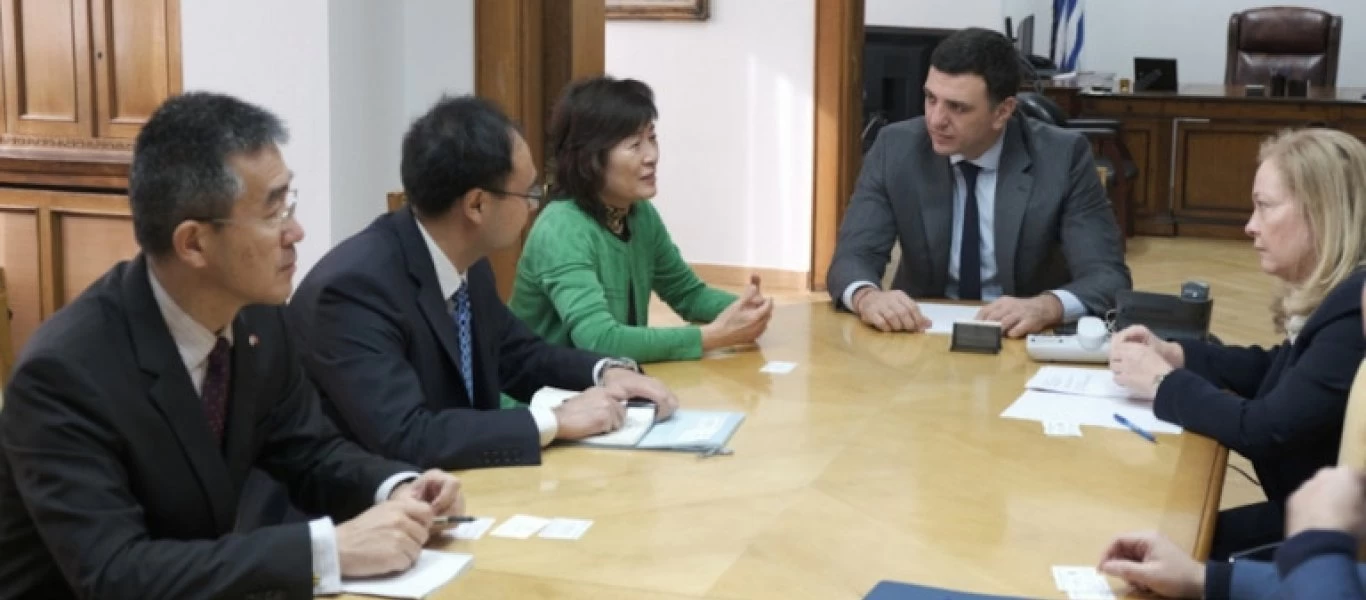 Συνάντηση Κικίλια με την Πρέσβη της Κίνας - Τι συμφώνησαν;